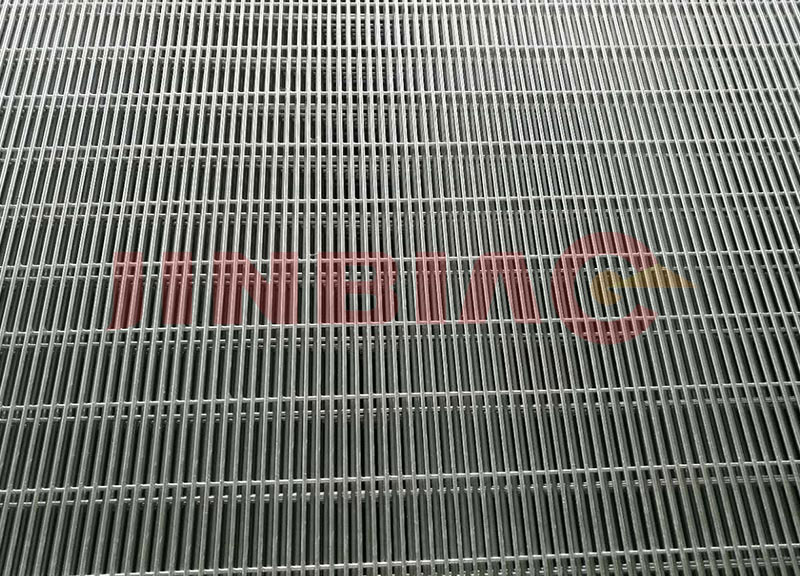 Zinc Coated 358 Fence Mesh Panel / Hot Dipped Galvanized 358 Fence Hebei Jinbiao Construction Materials Tech Corp., Ltd.