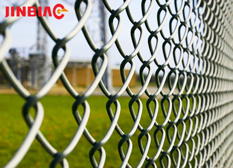 Cheap pvc coated chain link woven wire mesh fence designs