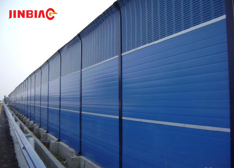 Peripheral beam traffic barrier mouldsNoise Fence Sound Barrier Wall