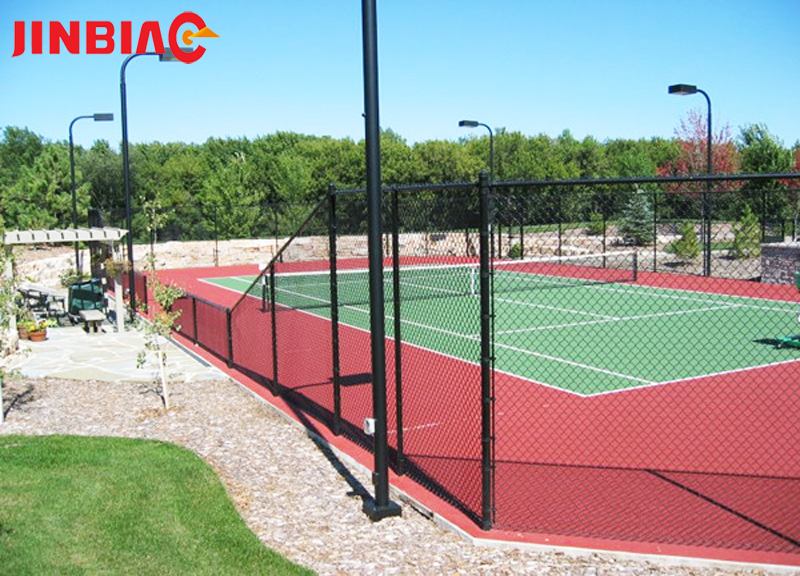 Black America cheap stainless steel chain link fence