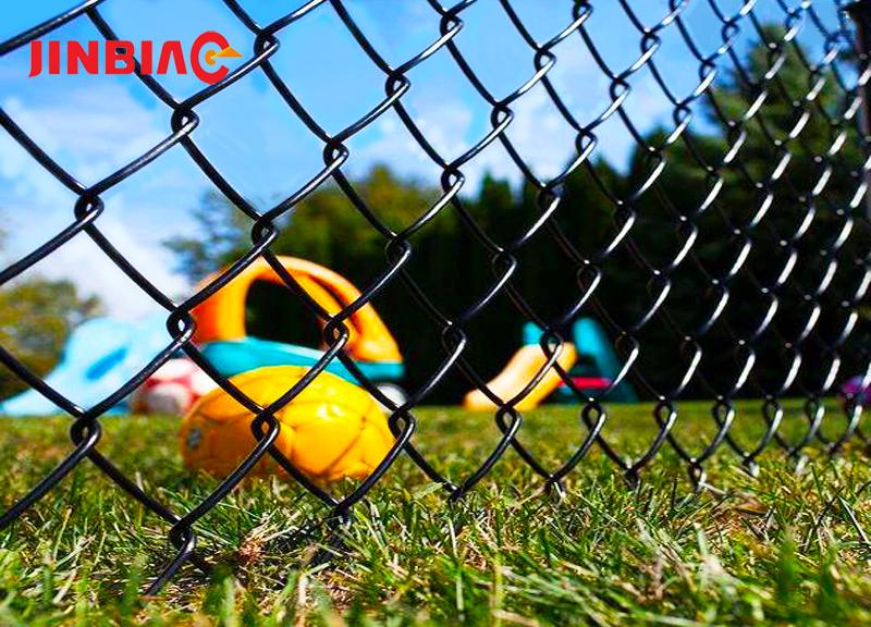 Cheap pvc coated chain link woven wire mesh fence designs