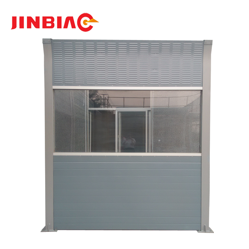 sound barrier outdoor acoustic panel Transparent Noise Barrier factory price--jinbiao