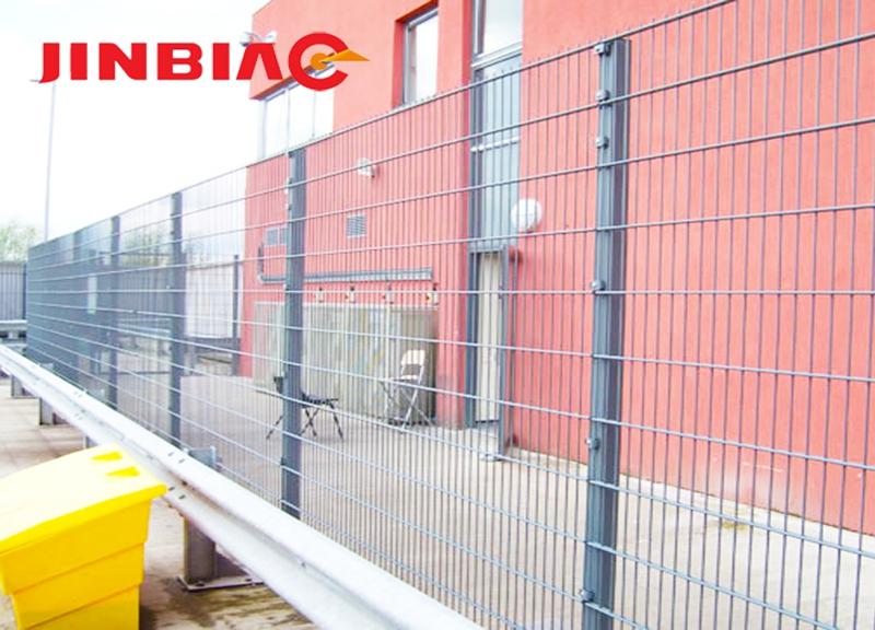 Double Wire Metal Mesh/ Double Wire Mesh Fence/ Welded Doubel Wire Mesh--jinbiao