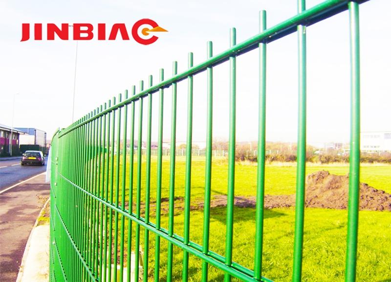 High quality galvanized low moq twin double fence panel wire welded mesh fence