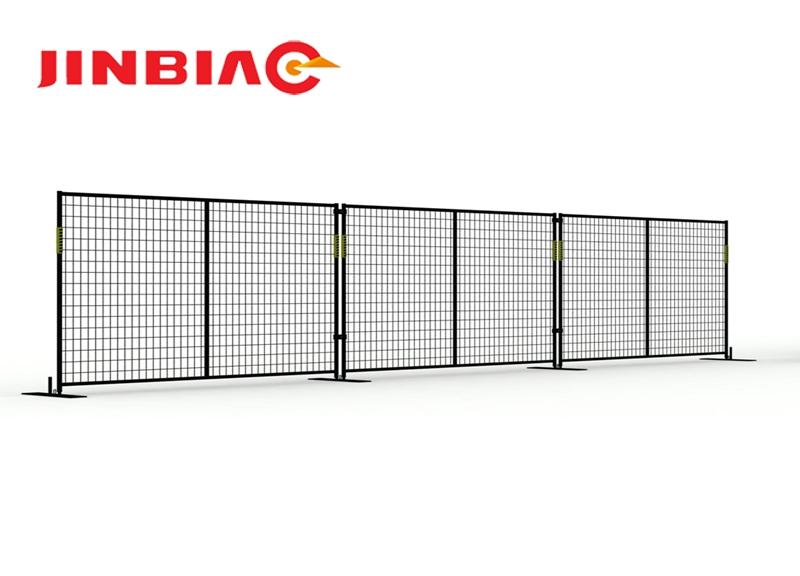 Used Temporary movable fence