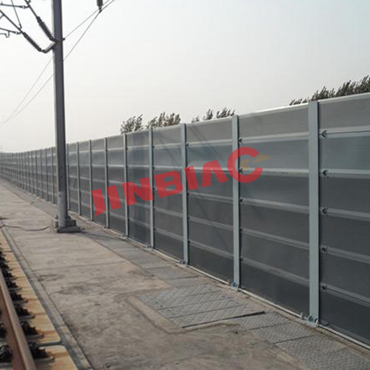 China JINBIAO Metal microporous noise barrier manufacturer