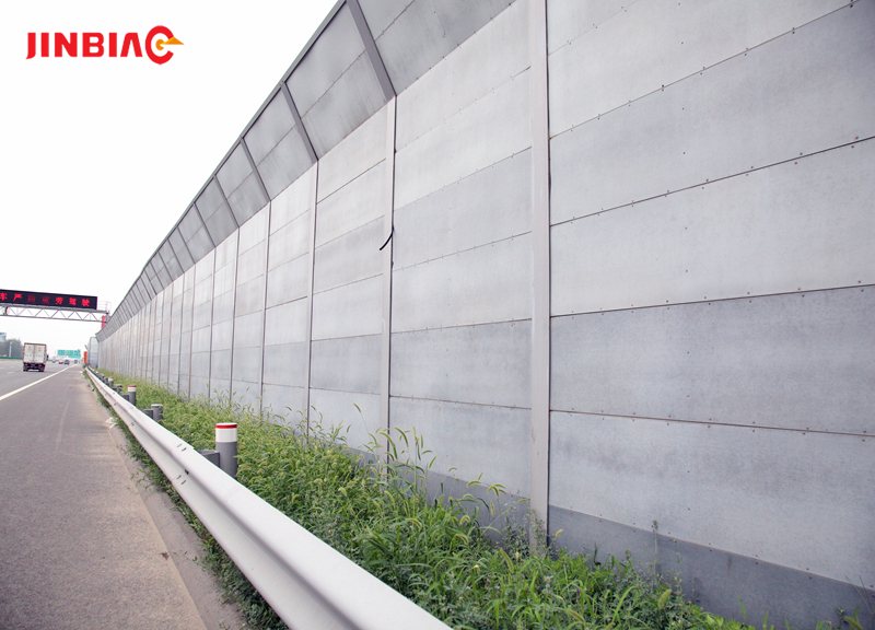 China JINBIAO Metal microporous noise barrier manufacturer