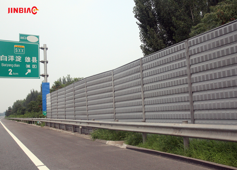 China JINBIAO Aluminum foam noise barrier manufacturer