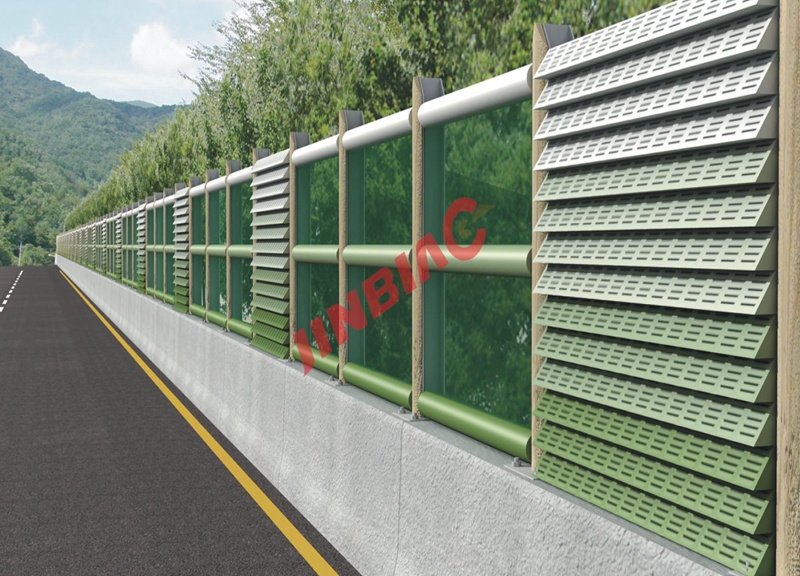 China JINBIAO Triangular cone noise barrier manufacturer