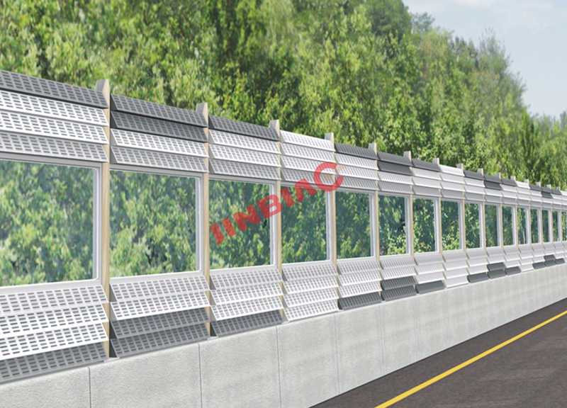 China JINBIAO Triangular cone noise barrier manufacturer