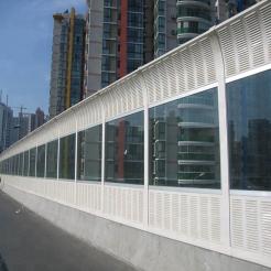 What are the advantages of installing bridge sound barriers in addition to good noise reduction?